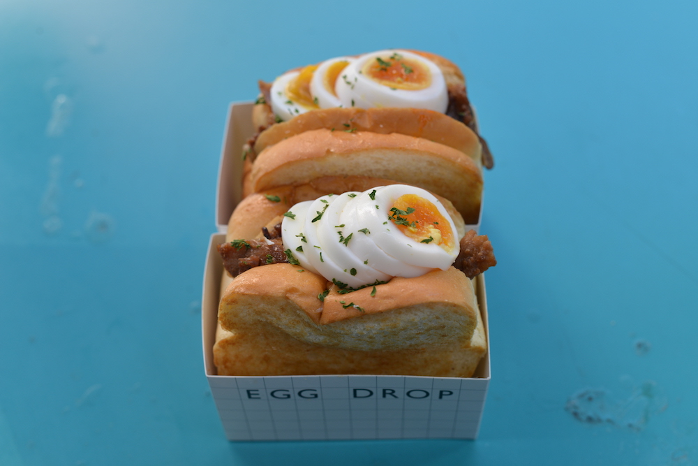 Egg Drop BBQ Teriyaki Sandwich